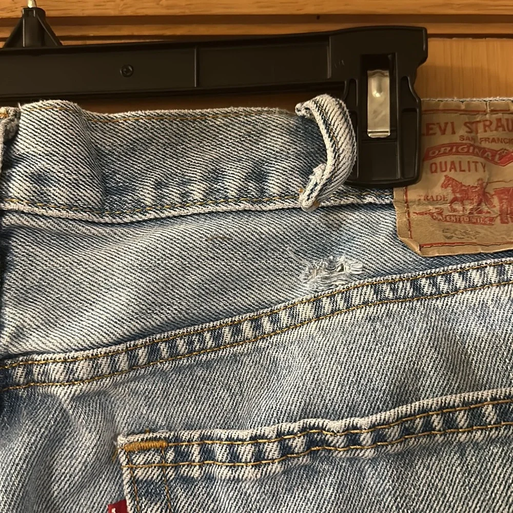 Levi’s Men’s Vintage 505 Straight Fit Jeans Light Wash Size W40 L32